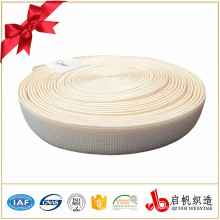Garment material wide color woven polyester elastic bands